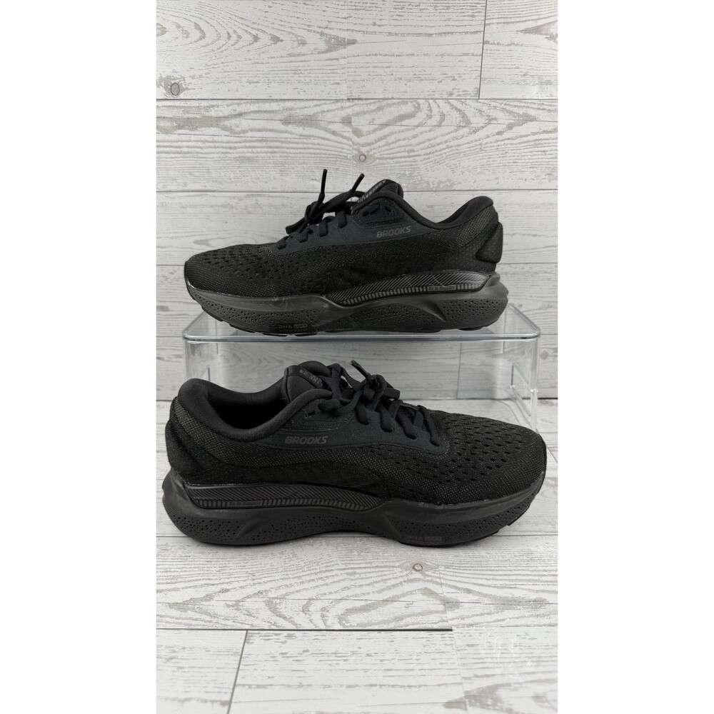 Brooks Adrenaline GTS 24 Women’s Size 6.5 D Wide Running Shoes Black/Ebony #61 - Picture 2 of 7